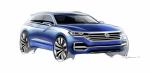 Volkswagen T-Prime Concept GTE 2016 года